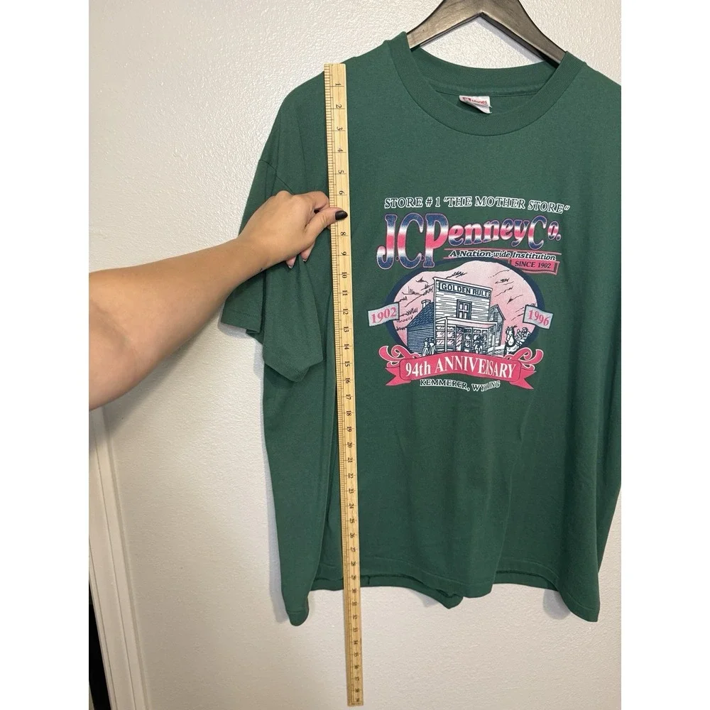 Jcpenny 94th Anniversary Store T shirt Hanes Heavy weight XXL tee Since 1902